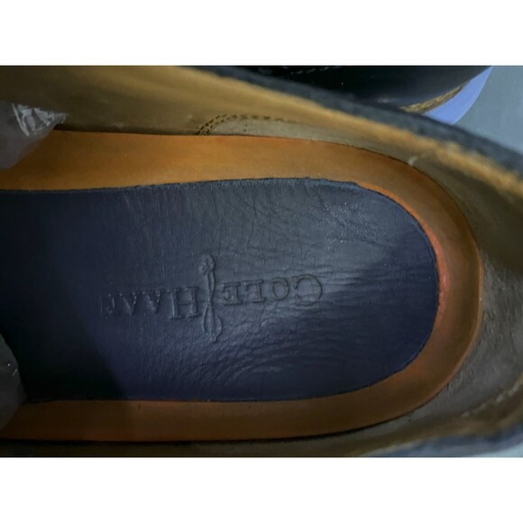Cole Haan Original Grand Men\'s Wingtip Oxfords Dress Shoes Size 10.5 Blue C13198 main image 10